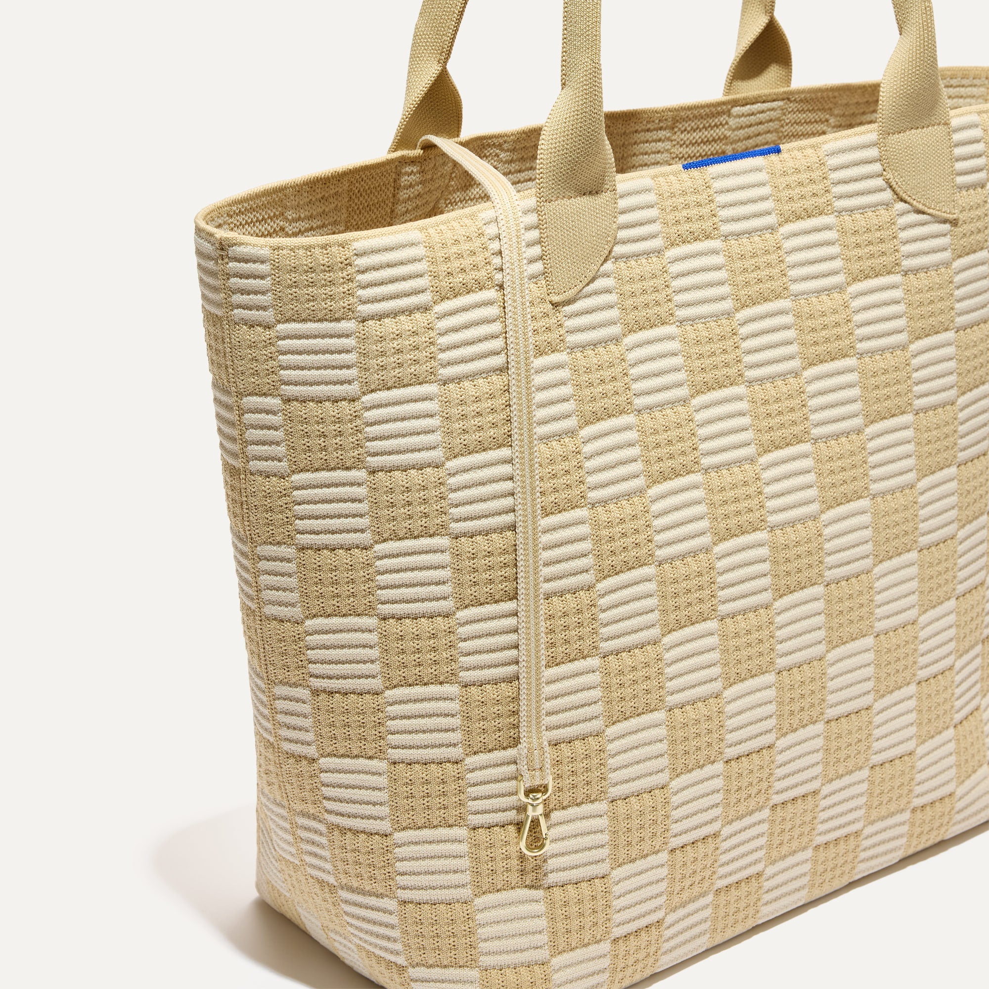 Lightweight Checkerboard Tote Bag for Women - Stylish & Durable Canvas Shopper - Perfect for Work, Travel, and Beach Day Essentials
