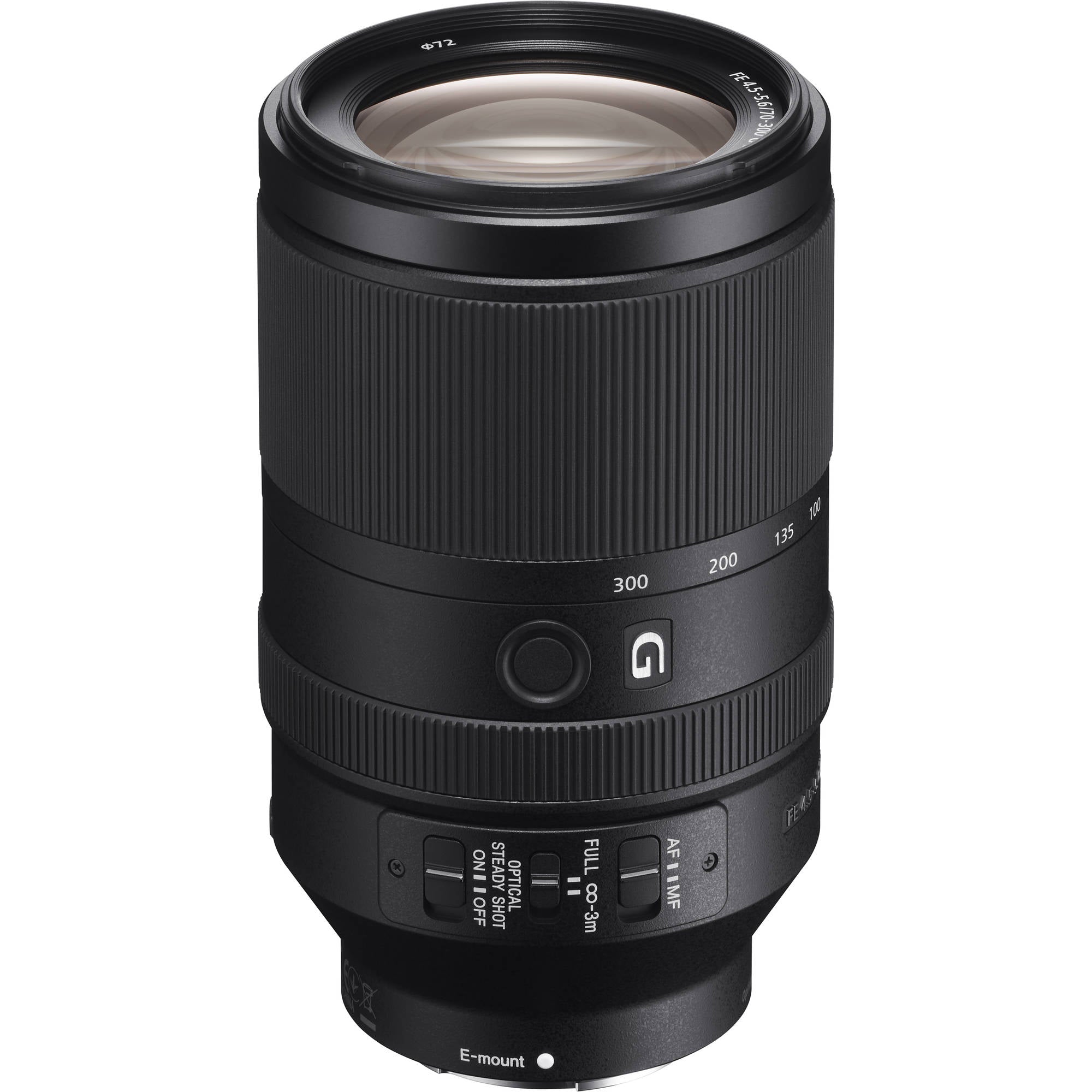 Sony FE 70-300mm f/4.5-5.6 G OSS Full Frame Telephoto Zoom Lens for Portrait, Wildlife & Sports Photography - Compatible with Sony E-Mount Cameras