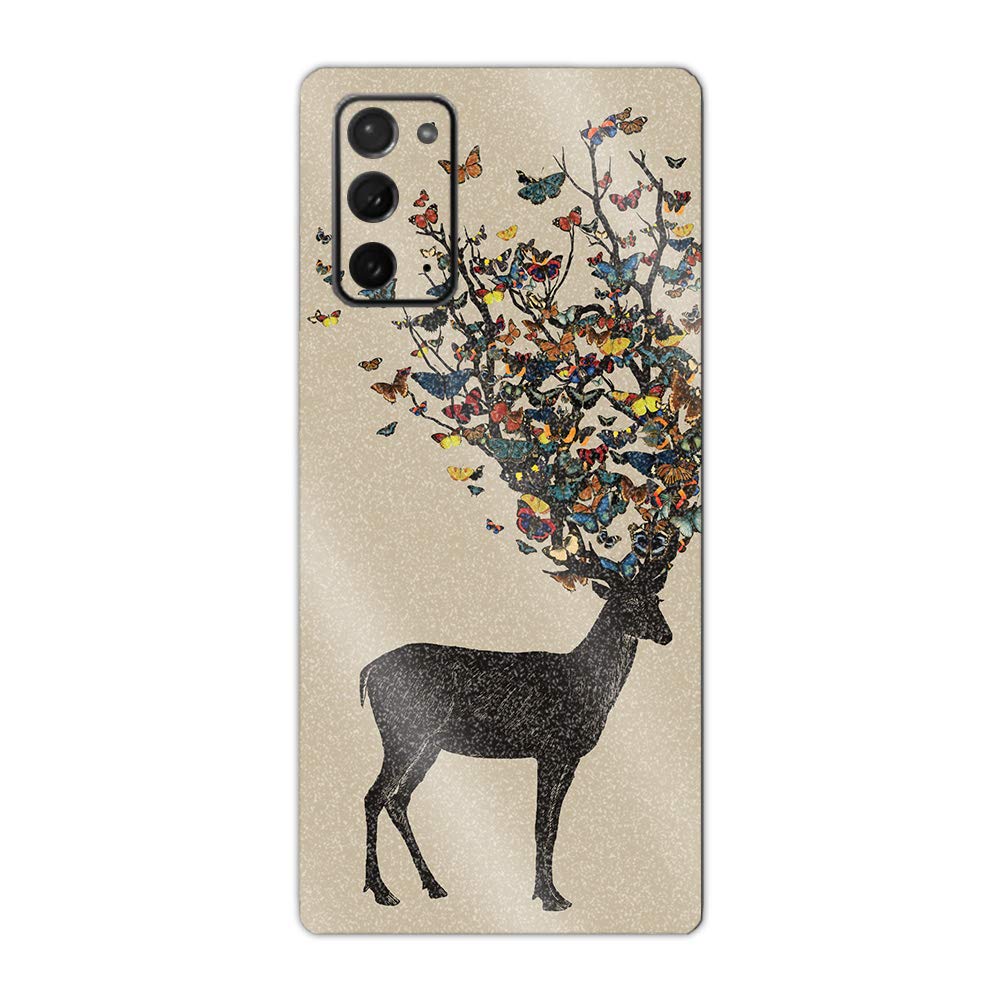 MightySkins Glossy Glitter Skin Cover for Samsung Galaxy Note 20 5G - Wild Nature Design | Scratch-Resistant Protective Case with Durable High-Gloss Finish | Easy to Apply & Remove | Made in USA | Perfect for Daily Use, Travel & Style Protection