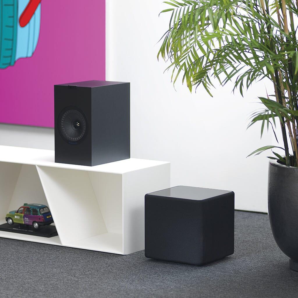 KEF Kube 8b 300W Powered Subwoofer - Deep Bass Home Theater & Music System for Movies, Gaming & Audiophile Listening