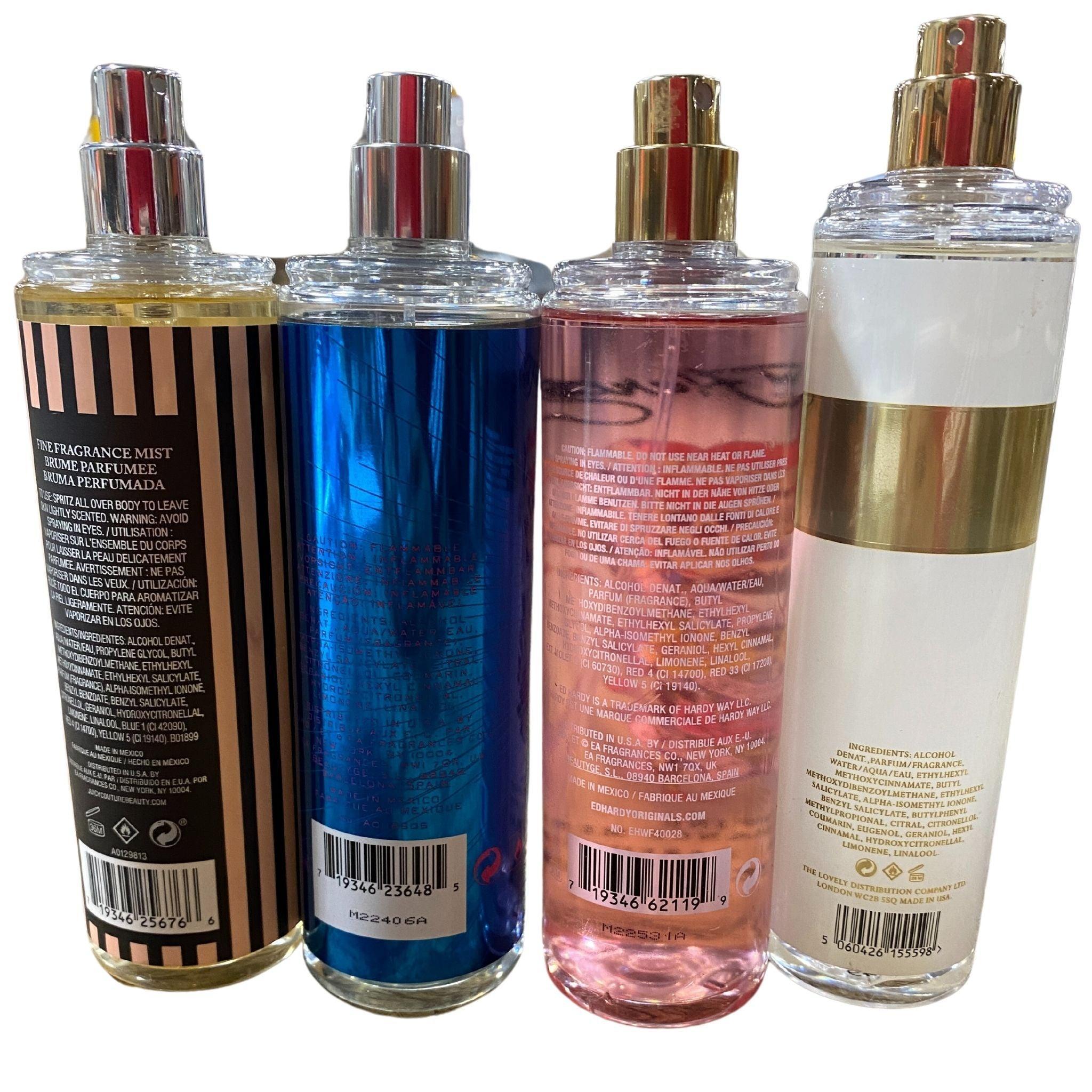 40 Pcs Assorted No Cap Body Sprays for Men & Women - Bulk Fragrance Mists for Gym, Travel, Locker Room & Everyday Use