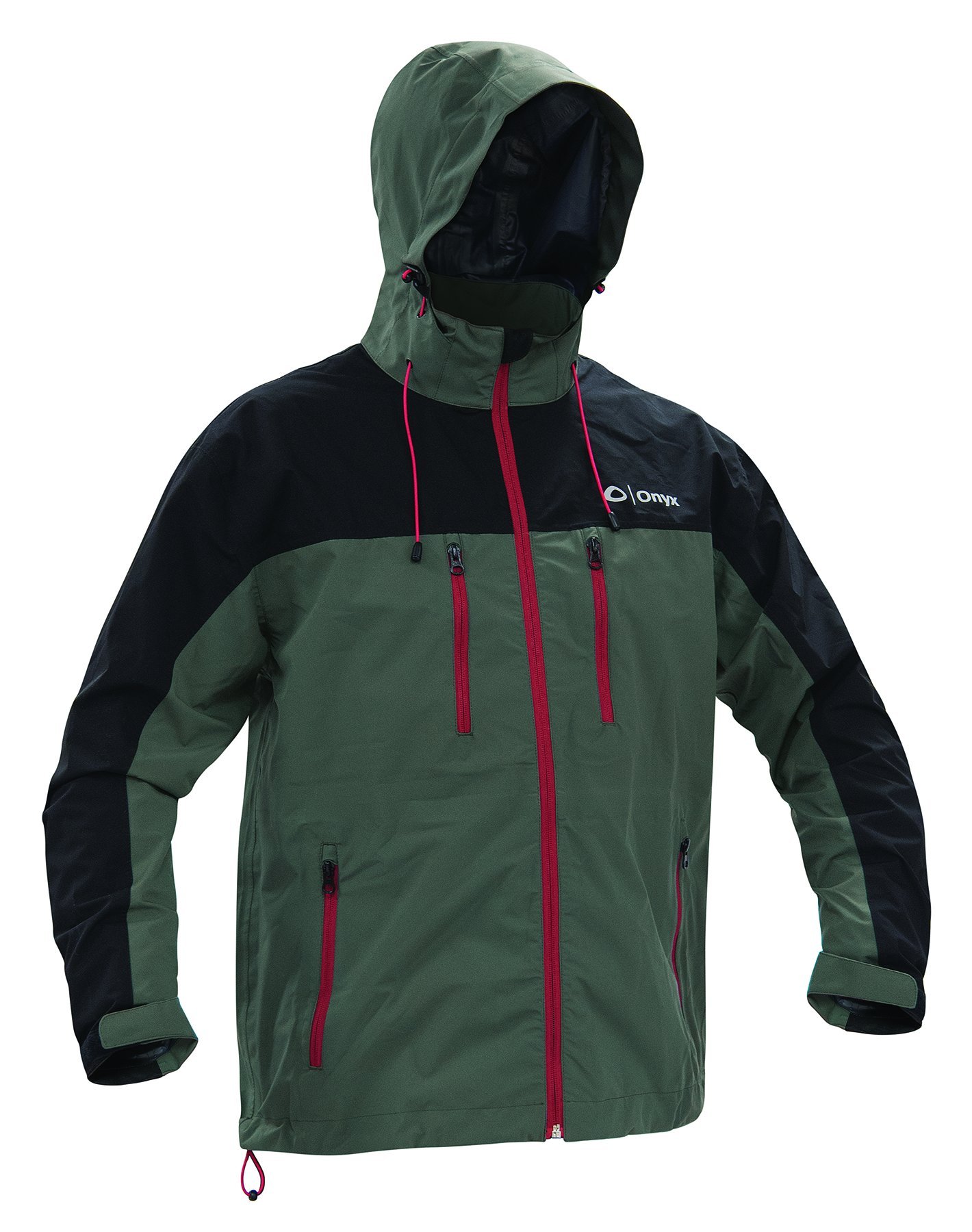 ONYX STR Men's Waterproof Rain Jacket - Lightweight Windproof Outdoor Jacket for Hiking, Camping & Travel