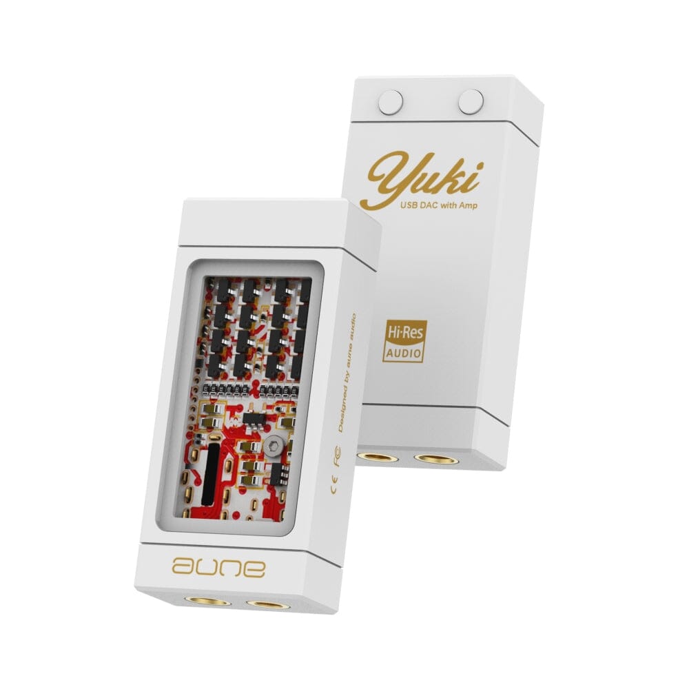 AUNE Yuki Dual CS43198 USB DAC & Headphone Amplifier - High-Resolution Audio Decoder for Home Studio, Gaming & Music Listening