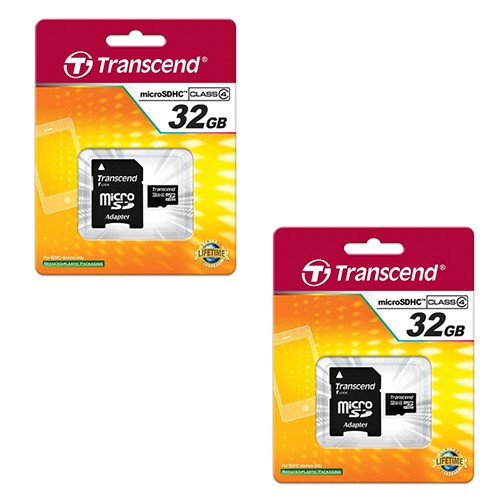 Canon VIXIA Mini Camcorder 32GB MicroSDHC Memory Card 2-Pack with SD Adapter - High-Speed Storage for HD Video Recording, Travel Vlogging & Action Camera Use