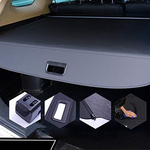 2007-2011 Mitsubishi Outlander Interior Retractable Trunk Cargo Cover - Black Security Shade (Excludes Outlander Sport) | Perfect for Road Trips, Grocery Hauling & Vehicle Protection