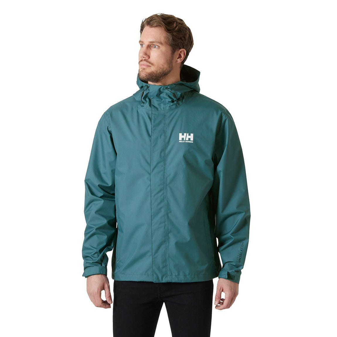 Helly Hansen Seven J Rain Jacket for Men - Waterproof Outdoor Jacket for Hiking, Camping & Everyday Wear