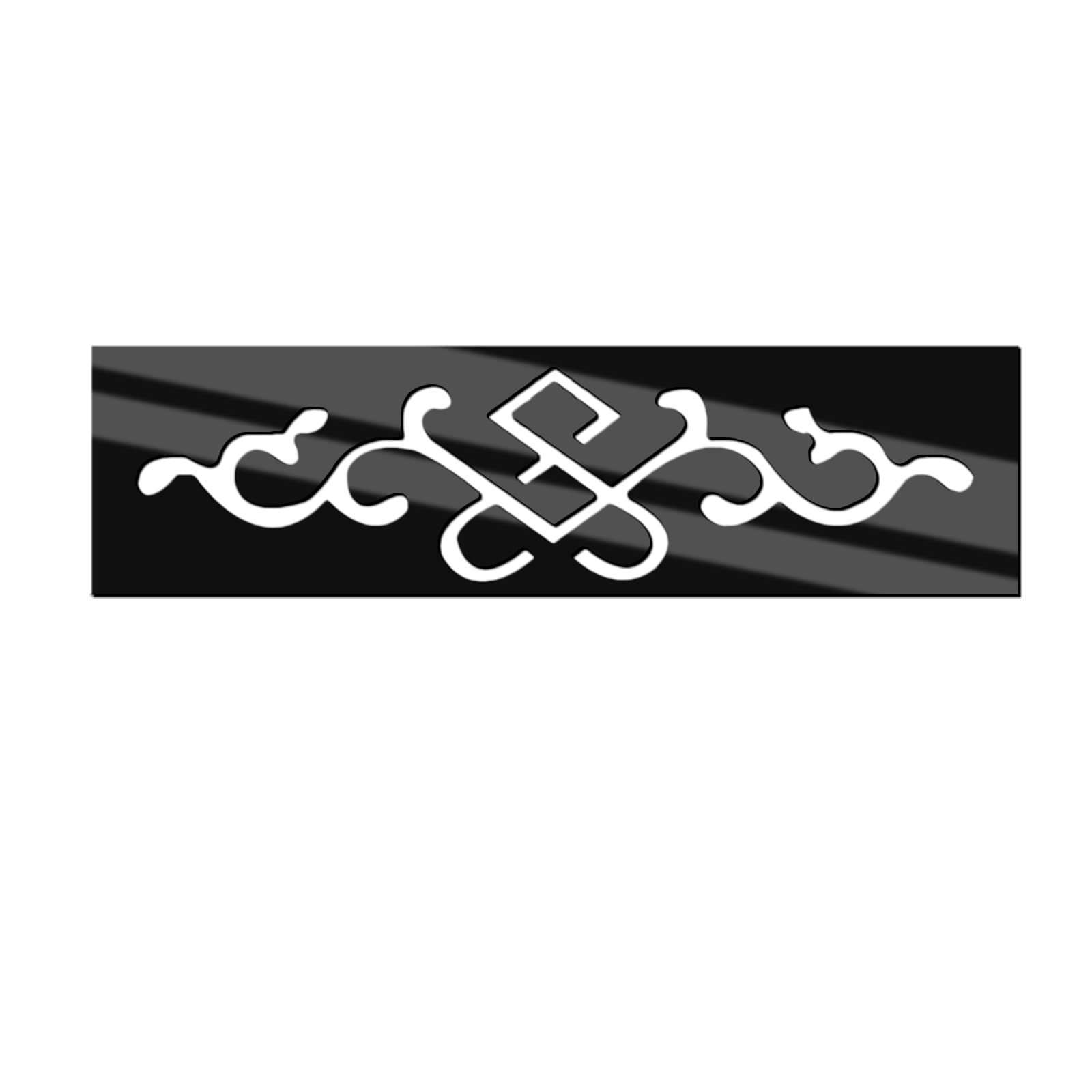 3D Waistline Baseboard Mirror Wall Decor - Self-Adhesive Ceiling & Wall Decoration for Living Room, Bedroom, Bathroom - Modern Home & Office Interior Design Upgrade