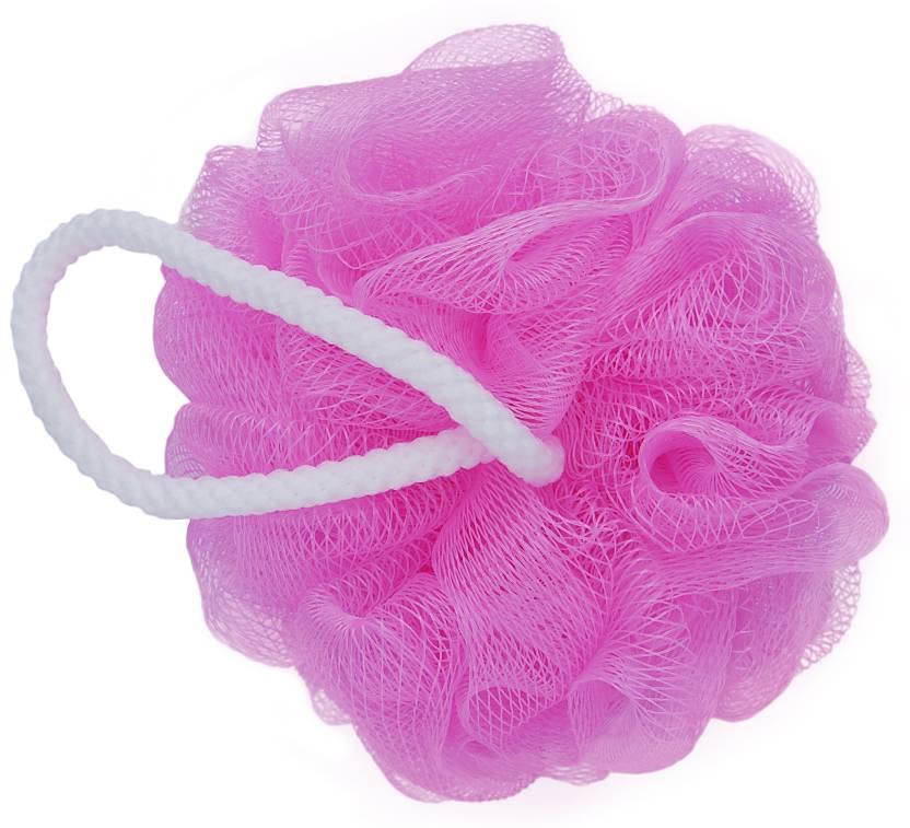 Elecsera Natural Loofah Sponge for Bath & Shower - Exfoliating Body Scrubber for Smooth Skin - Men & Women Bath Sponge - Perfect for Daily Cleansing & Dead Skin Removal - Ideal for Spa, Home Use & Travel