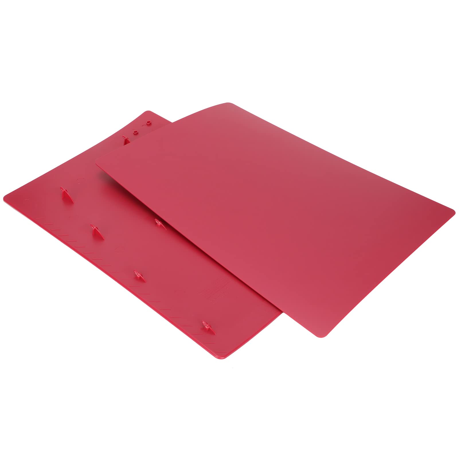 PS5 Cover Plates Replacement - Dust & Scratch Resistant Protective Case for PS5 Digital Edition (Star Red) - Perfect for Gaming Setup & Console Protection