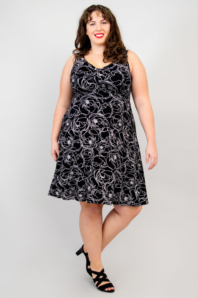 Genesis Dress for Women - Stanley Bamboo Fabric Flowy Summer Dress - Perfect for Beach, Vacation & Casual Outings