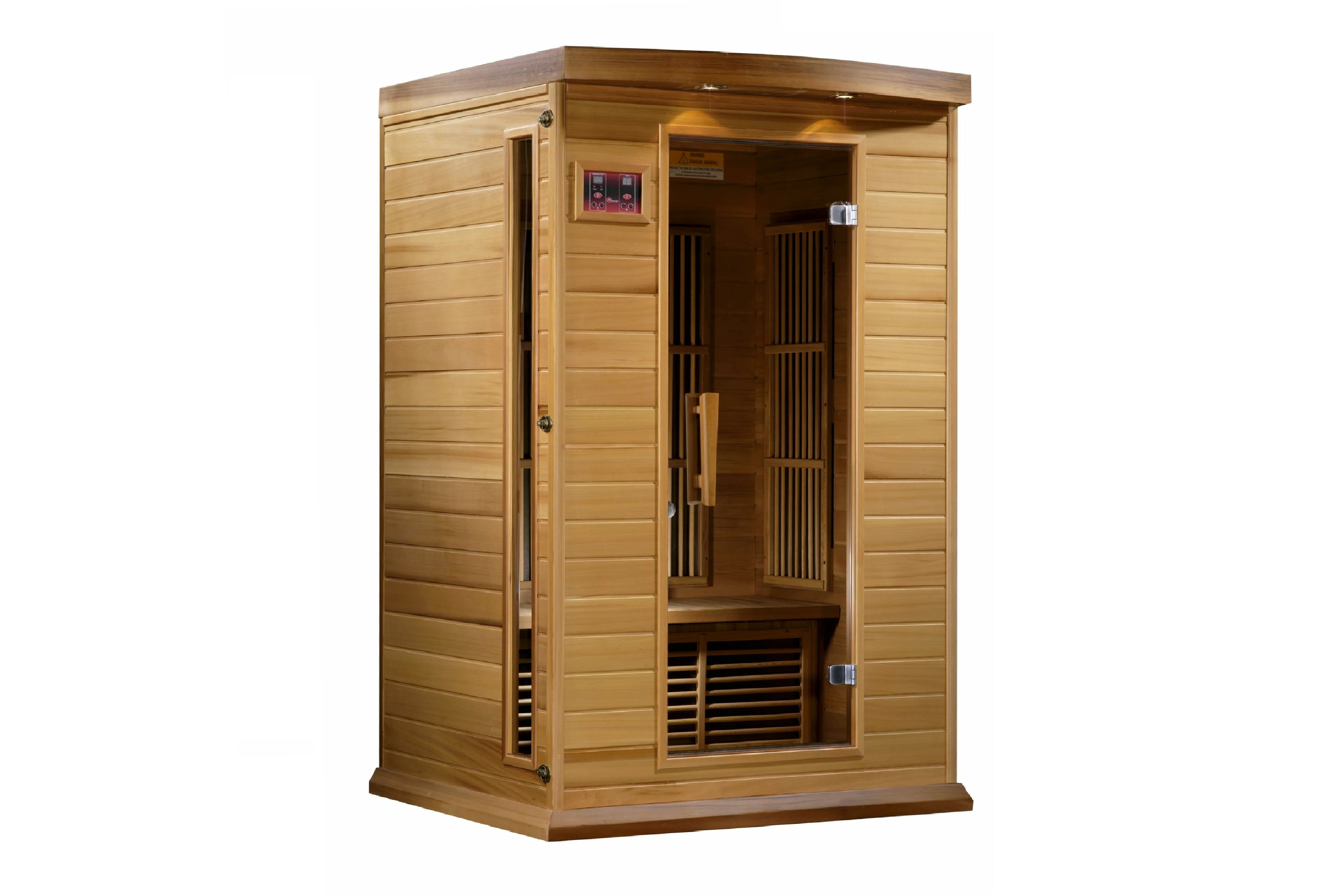 Maxxus Cholet Edition 2-Person Low EMF FAR Infrared Sauna for Home Relaxation & Detox - Perfect for Wellness & Muscle Recovery