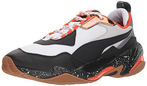 White/Black-mandarine Red