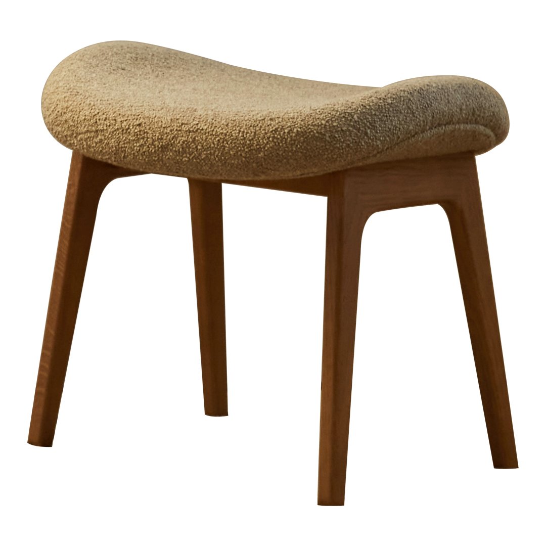 Premium Elephant Lounge Stool & Ottoman - Fully Upholstered Footrest with Storage, Modern Living Room Decor for Home, Office or Nursery