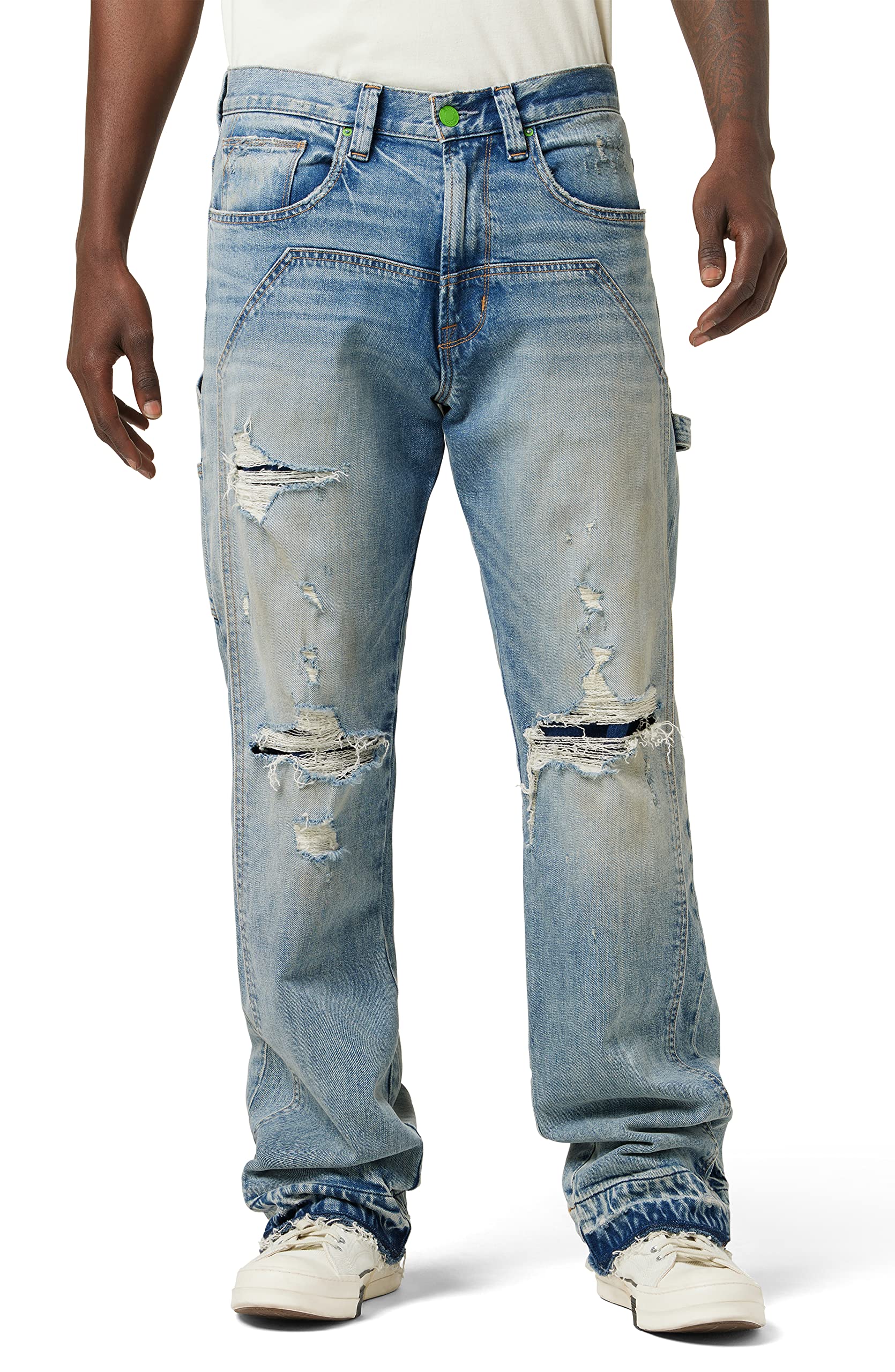 HUDSON Men's The Rex Work Pants - Durable & Comfortable Workwear for Construction, Carpentry & Outdoor Jobs | Heavy Duty Utility Pants for Professionals