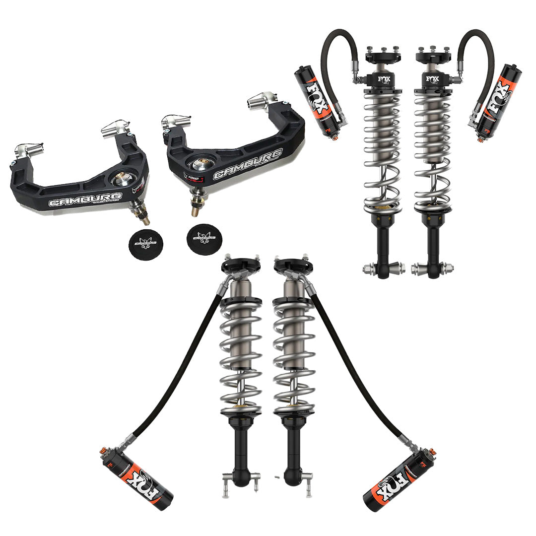 2021-2023 Ford Bronco 4-Door Fox Performance Elite Series RR 2.5 Coilovers Kit - Front & Rear Suspension with Upper Control Arms - Off-Road Adventure & Daily Driving Upgrade