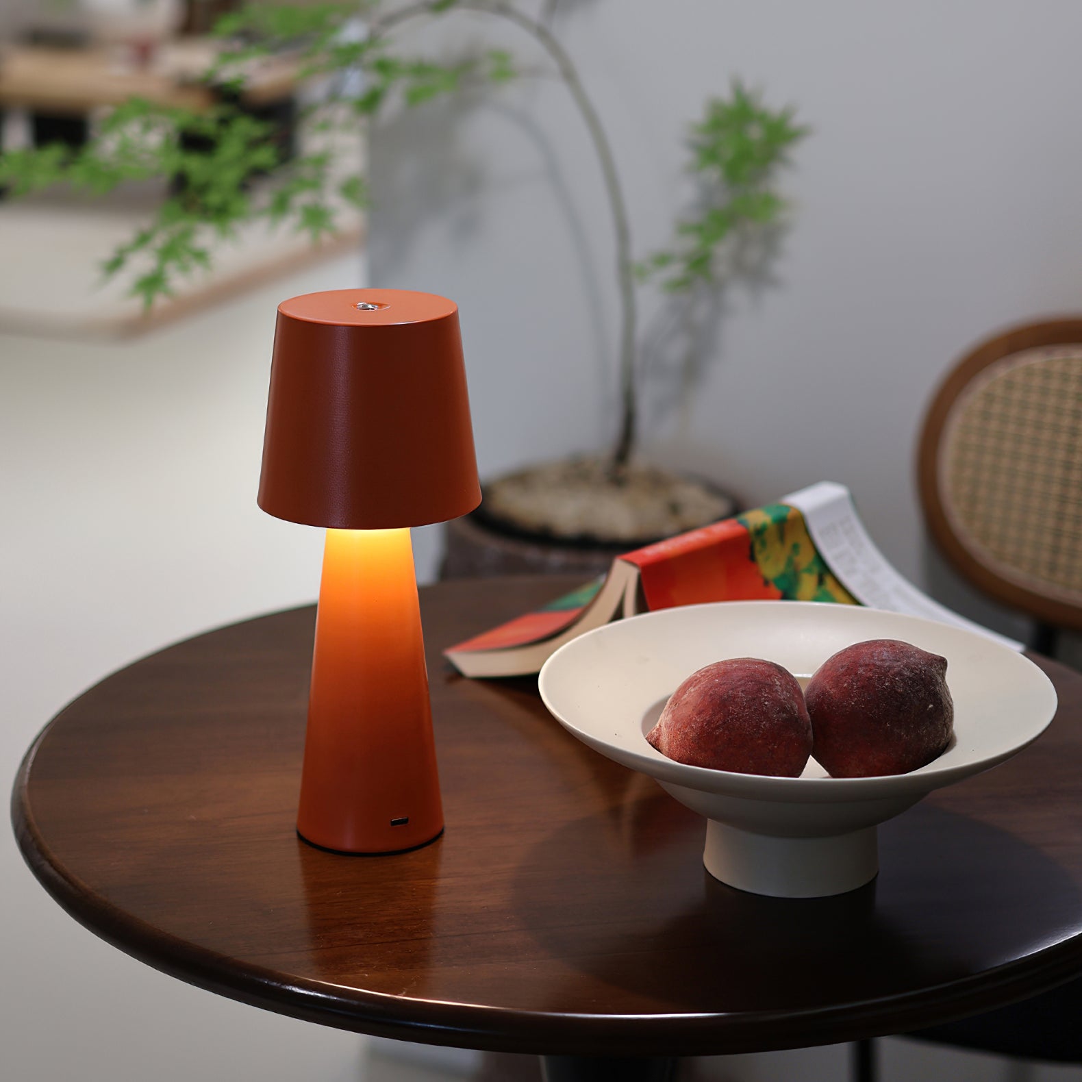 Villeroy Modern Table Lamp - Adjustable LED Desk Light with USB Port, Touch Control & Dimmable Brightness - Perfect for Bedroom, Office, Living Room & Study Room Lighting