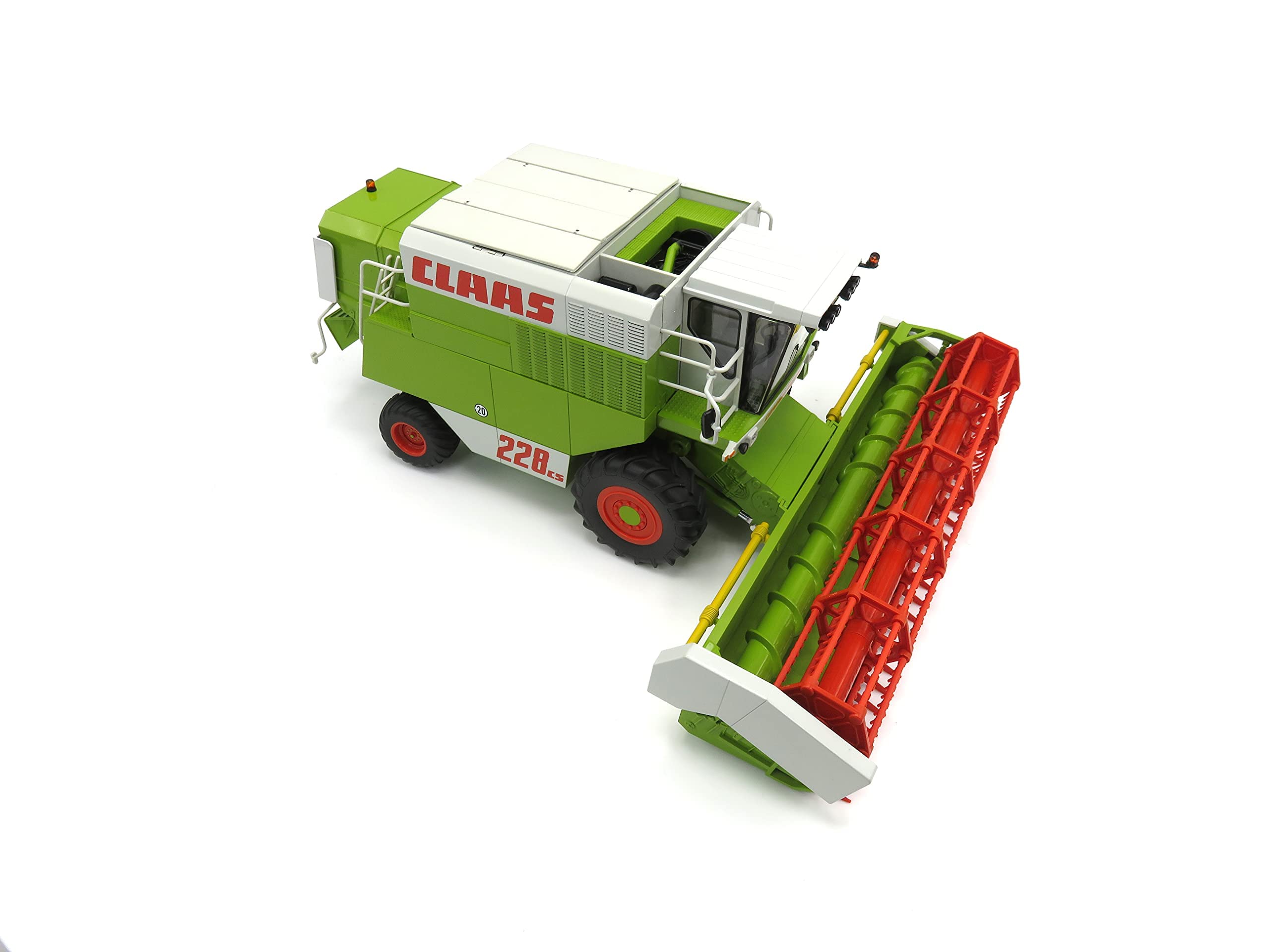 Wiking Claas Commandor 228 CS 3000-Piece Limited Edition 1:32 Scale Tractor Model 01706570 - Collectible Farm Equipment for Display & Agricultural Enthusiasts