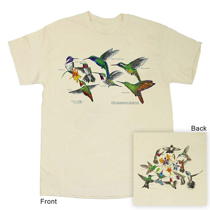 Hummingbird T-Shirt for Men & Women - Soft Cotton Graphic Tee with Vibrant Bird Design - Perfect for Casual Wear, Outdoor Activities & Gifts