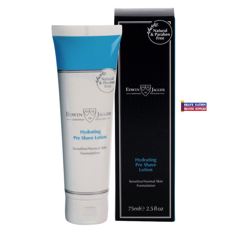 Edwin Jagger Hydrating Pre Shave Oil for Men - Natural Moisturizing Beard Softener for Smooth Shaving - Perfect for Sensitive Skin & Daily Grooming Routine