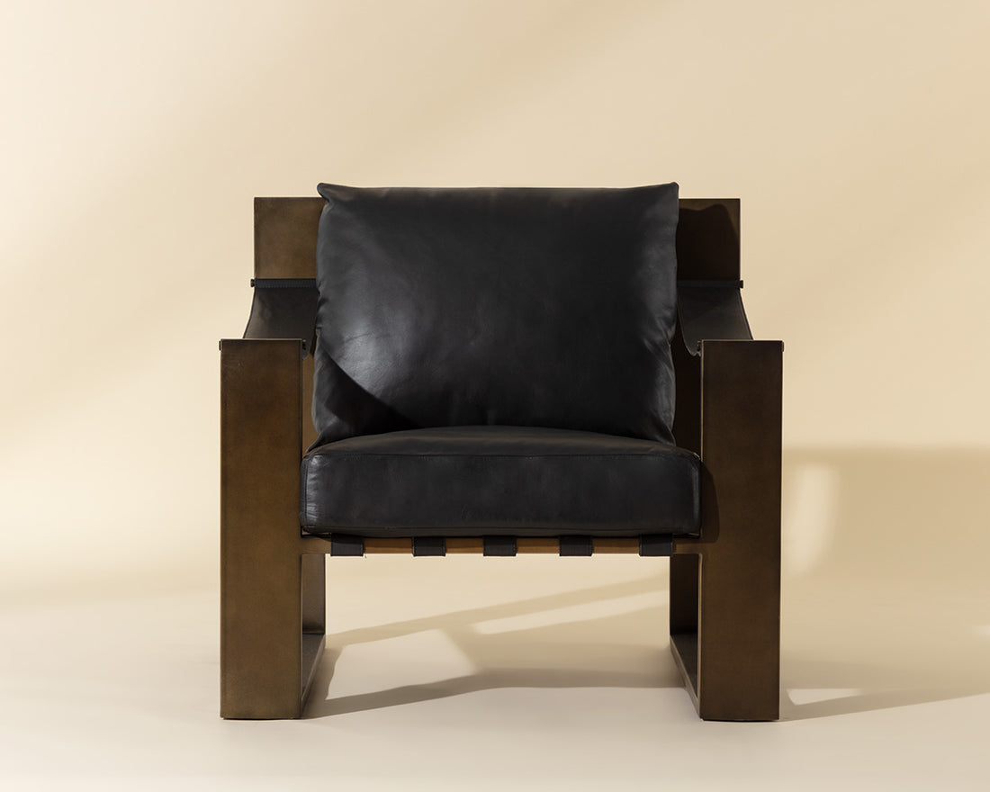 Berke Lounge Chair - Modern Comfortable Accent Chair for Living Room, Bedroom & Office - Perfect for Relaxing, Reading & Lounging
