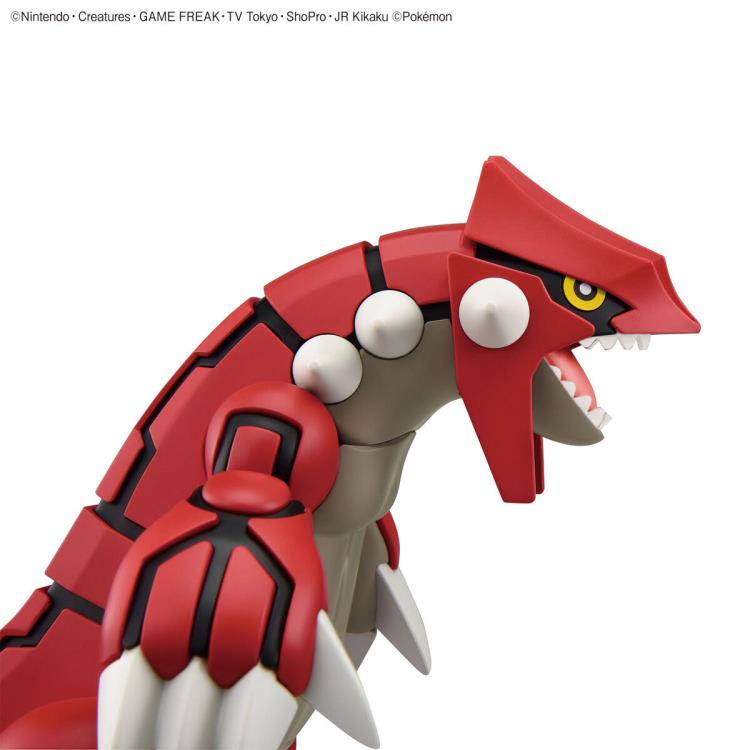 Bandai Pokemon Groudon Action Figure Model Kit - Collectible Building Toy for Kids & Adults | Perfect for Display, Gifts, and Pokemon Battles