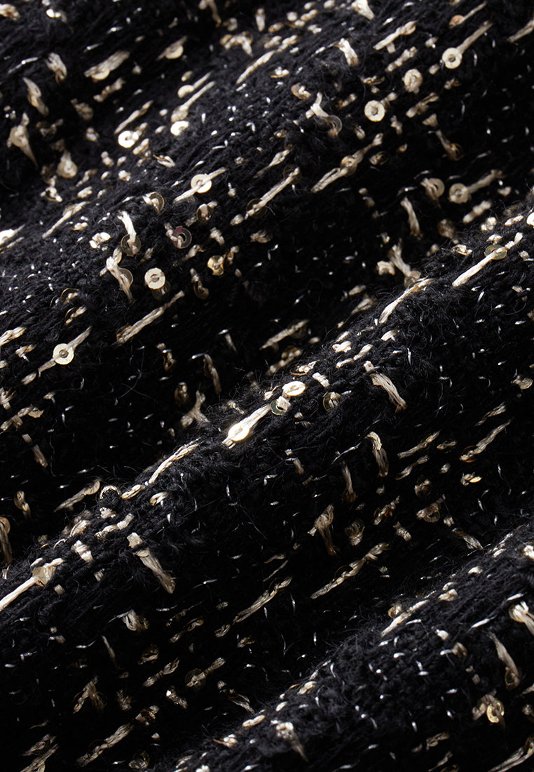 Elegant Prestige Tweed Dress for Women | Classic & Stylish Outfit for Office, Cocktail Parties & Special Occasions