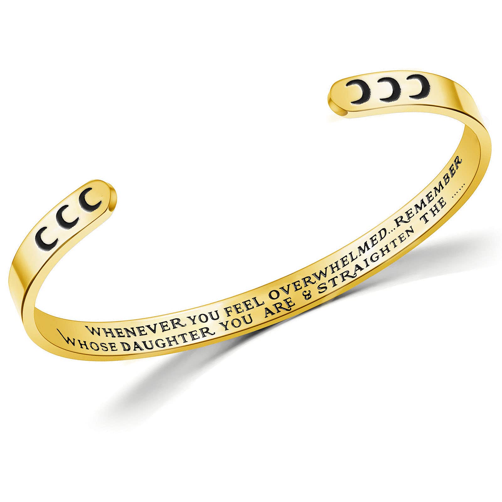 Christian Bracelets for Women - Stainless Steel Personalized Gifts for Teens & Daughters | Faith-Based Daily Wear