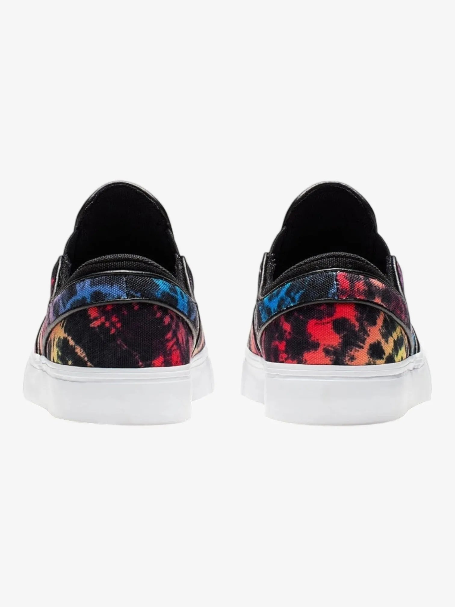 Nike Stefan Janoski Slip-On Skate Shoes for Men - Black Batik Print | Comfortable & Durable Sneakers for Skateboarding, Casual Wear & Street Fashion