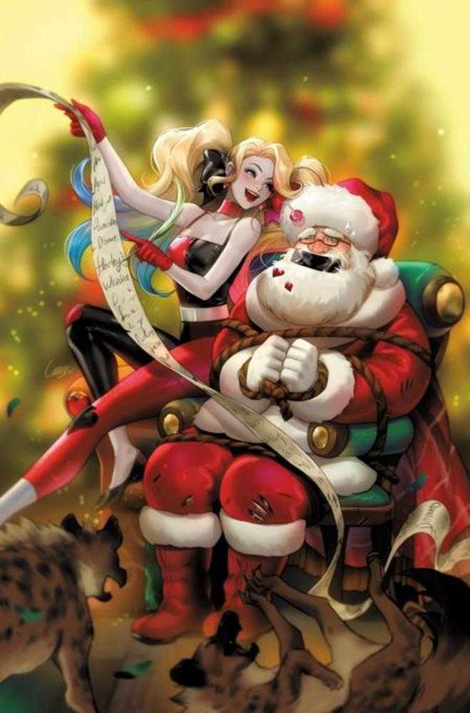 Batman Santa Claus Silent Knight #2 (Of 4) Cover B Lesley Leirix Li Card Stock Variant - DC Comics Collectible for Holiday Gifts & Display
