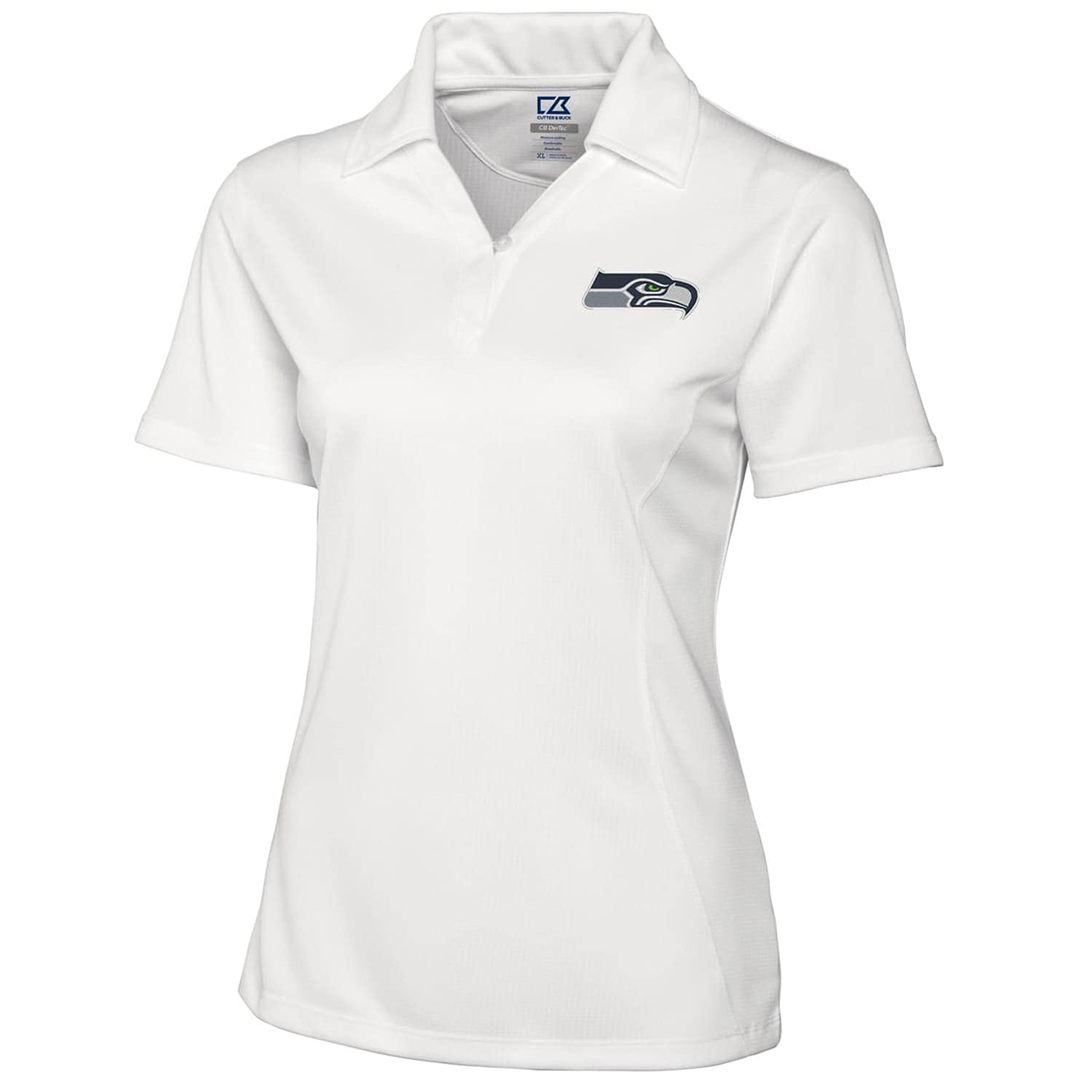 Cutter & Buck Women's NFL DryTec Performance Polo Shirt - Moisture-Wicking Golf & Casual Wear for Sports Fans