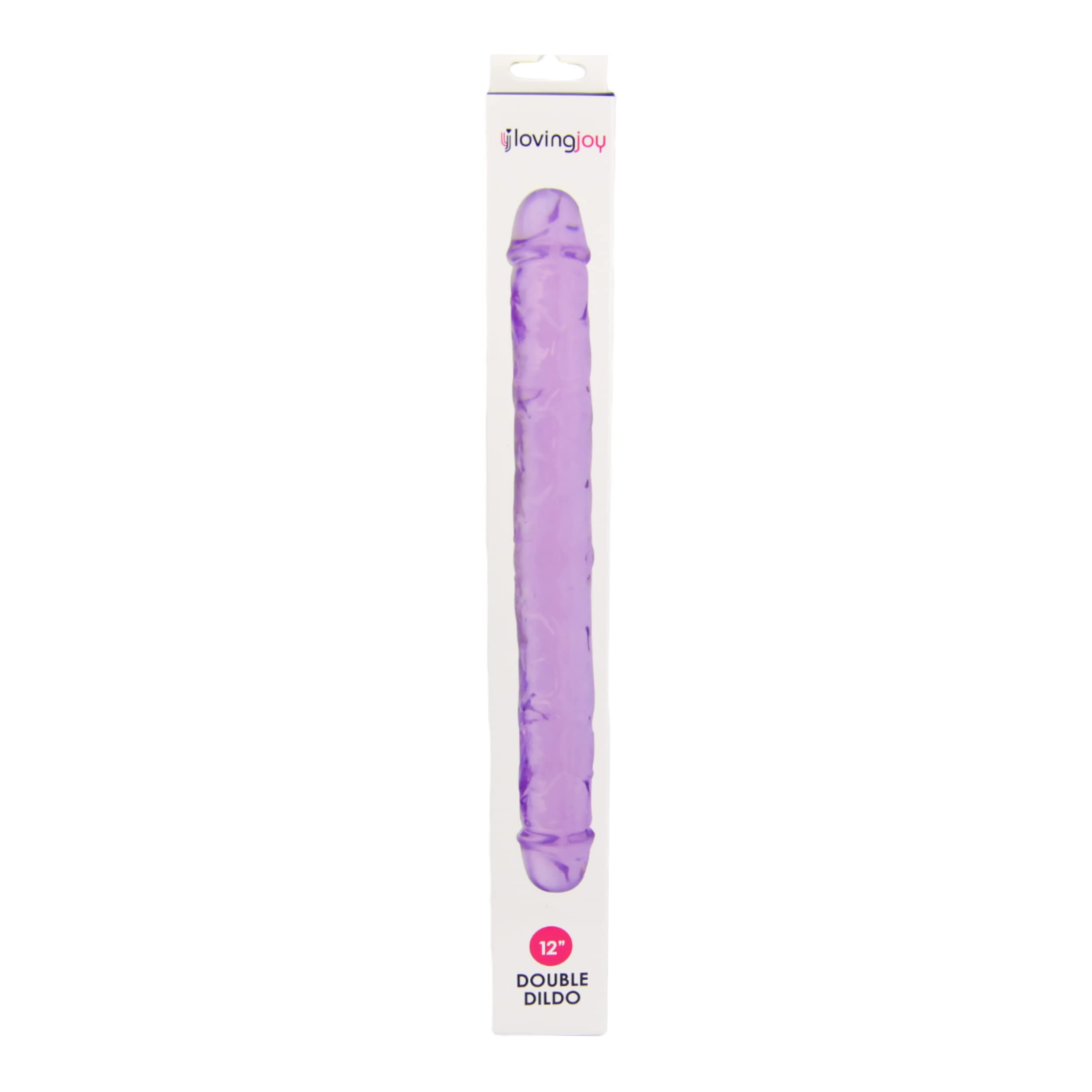 12 Inch Double Ended Dildo for Couples - Flexible Silicone Strap-on for Mutual Pleasure - Perfect for Bonding, Role Play & Spicing Up Your Sex Life