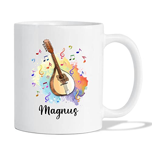 Mandolin White Mug