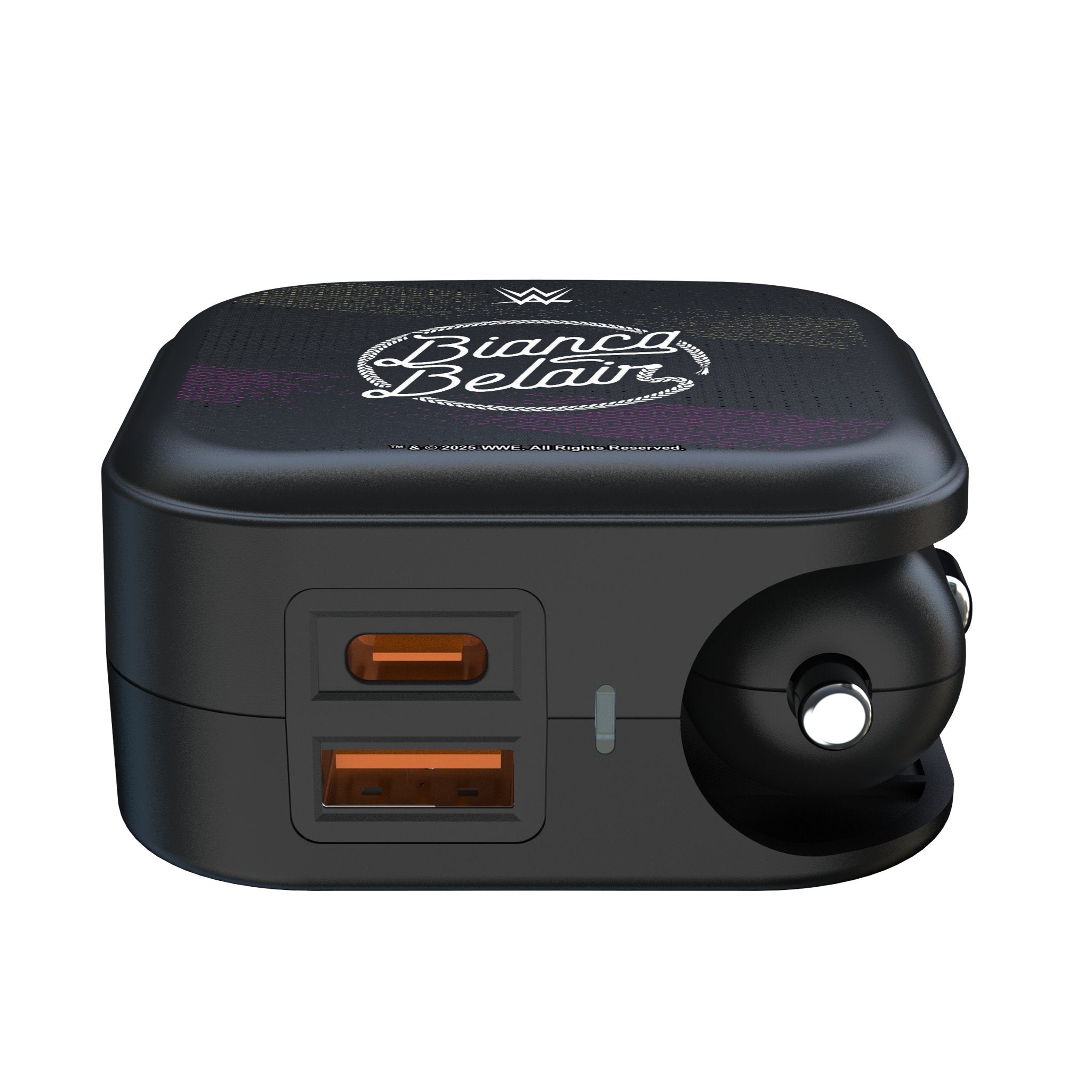 Bianca Belair 2-in-1 USB A/C Fast Charger - Dual Port Wall Charger for iPhone, Android, Tablet - Perfect for Home, Office & Travel Charging