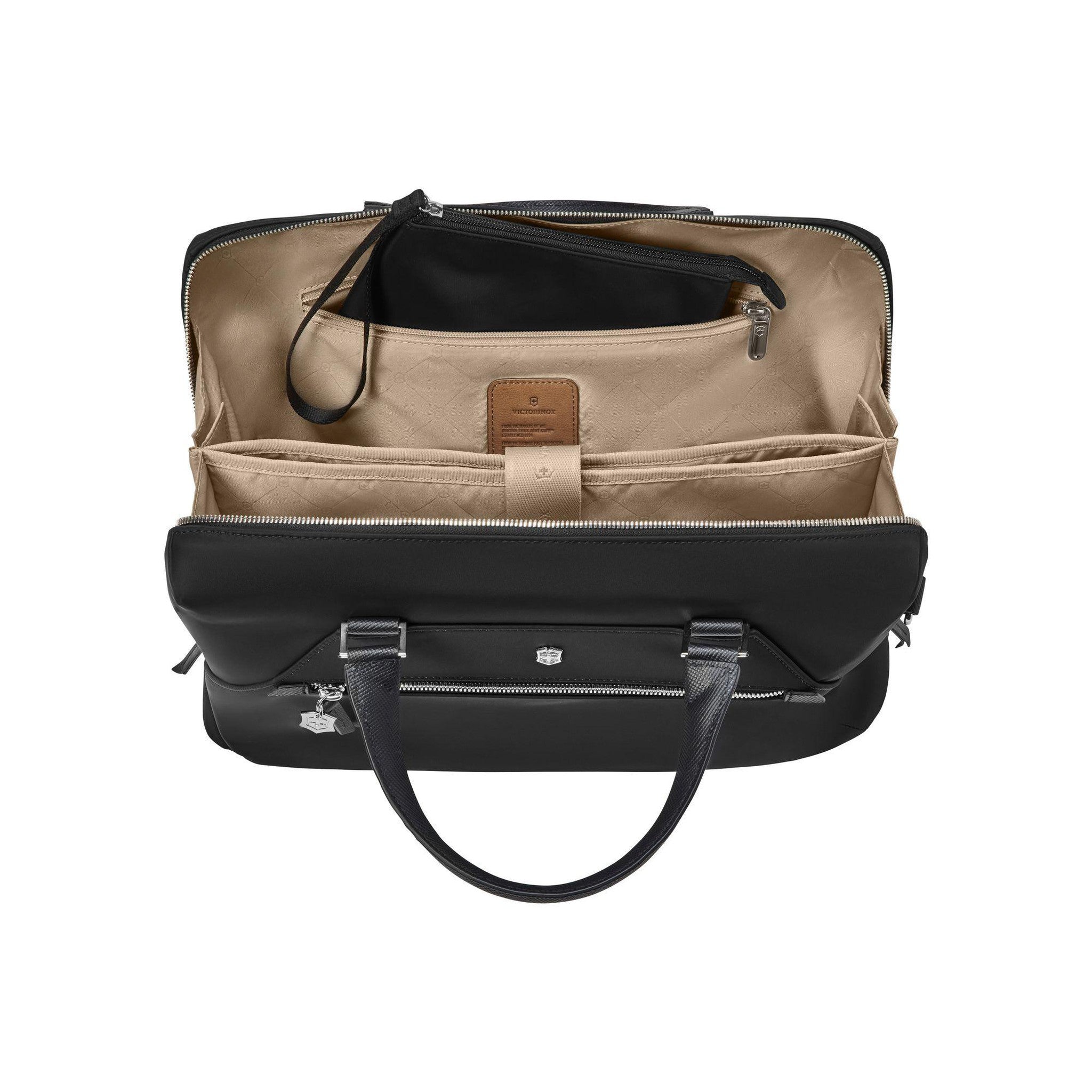 Victorinox Victoria Signature Business Briefcase - Professional Leather Laptop Bag for Men & Women - Perfect for Office, Travel, and Business Meetings
