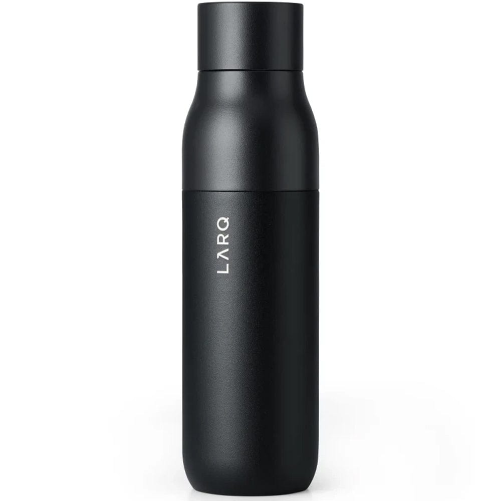 LARQ PureVis Insulated Self-Cleaning Water Bottle 500mL (17oz) - Stainless Steel Vacuum Flask for Travel, Gym & Outdoor Activities