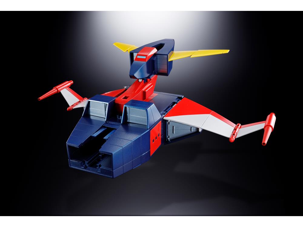Bandai Soul of Chogokin GX-66R Trider G7 Invincible Robo Action Figure - Collectible Robot Toy for Anime Fans & Display - Perfect for Home Decor, Anime Collections, and Gifting