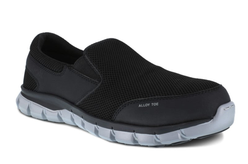 Reebok Work Sublite SD Men's & Women's Alloy Toe Slip-On Athletic Work Shoes - CSA Approved Safety Footwear IB4037 | Perfect for Construction, Warehouse & Industrial Work