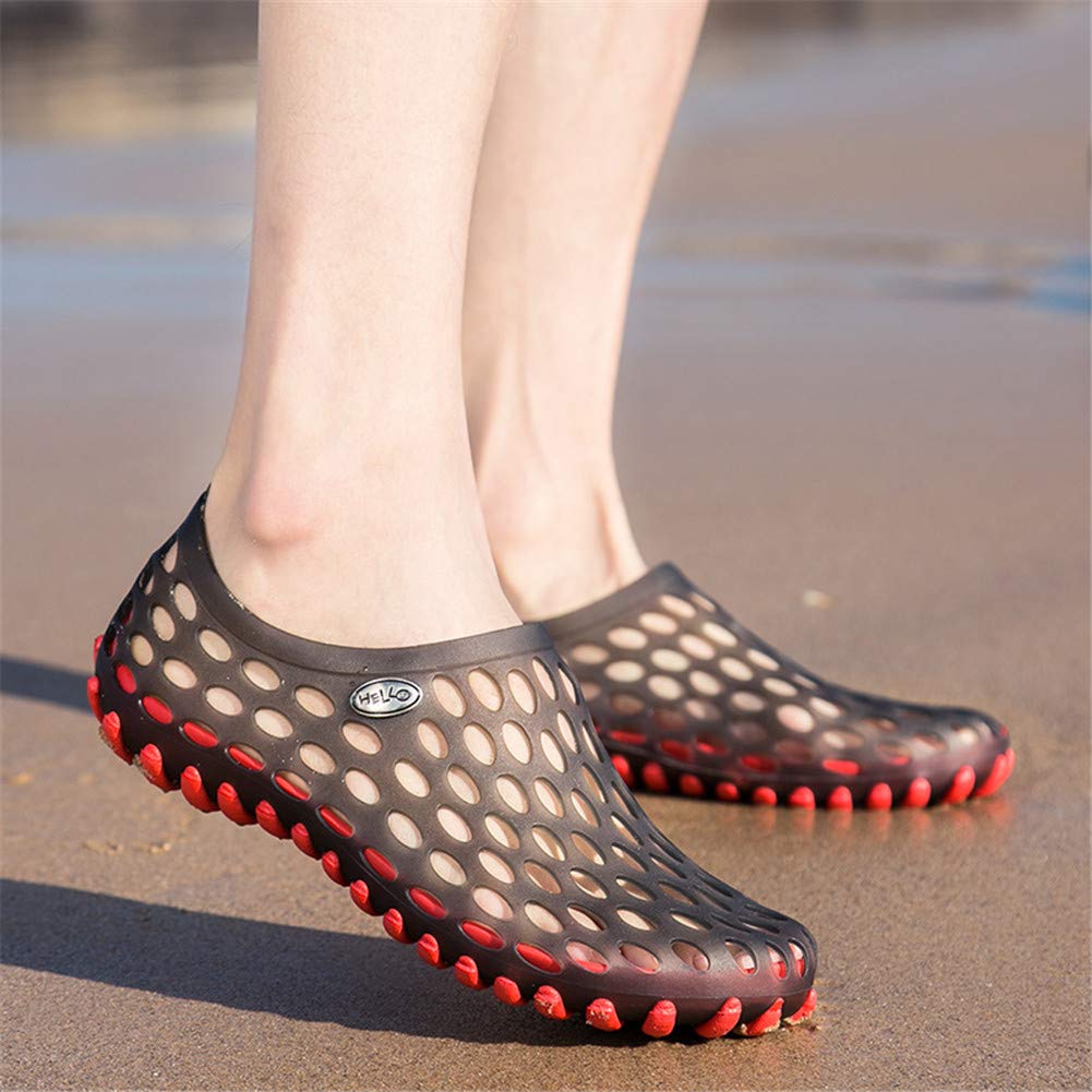 LEADER SHOW ® Men's Ultralight Hollow Sandals - Breathable Water Shoes for Summer, Beach, Pool & Outdoor Activities - Comfortable Aqua Shoes for Walking, Swimming & Travel