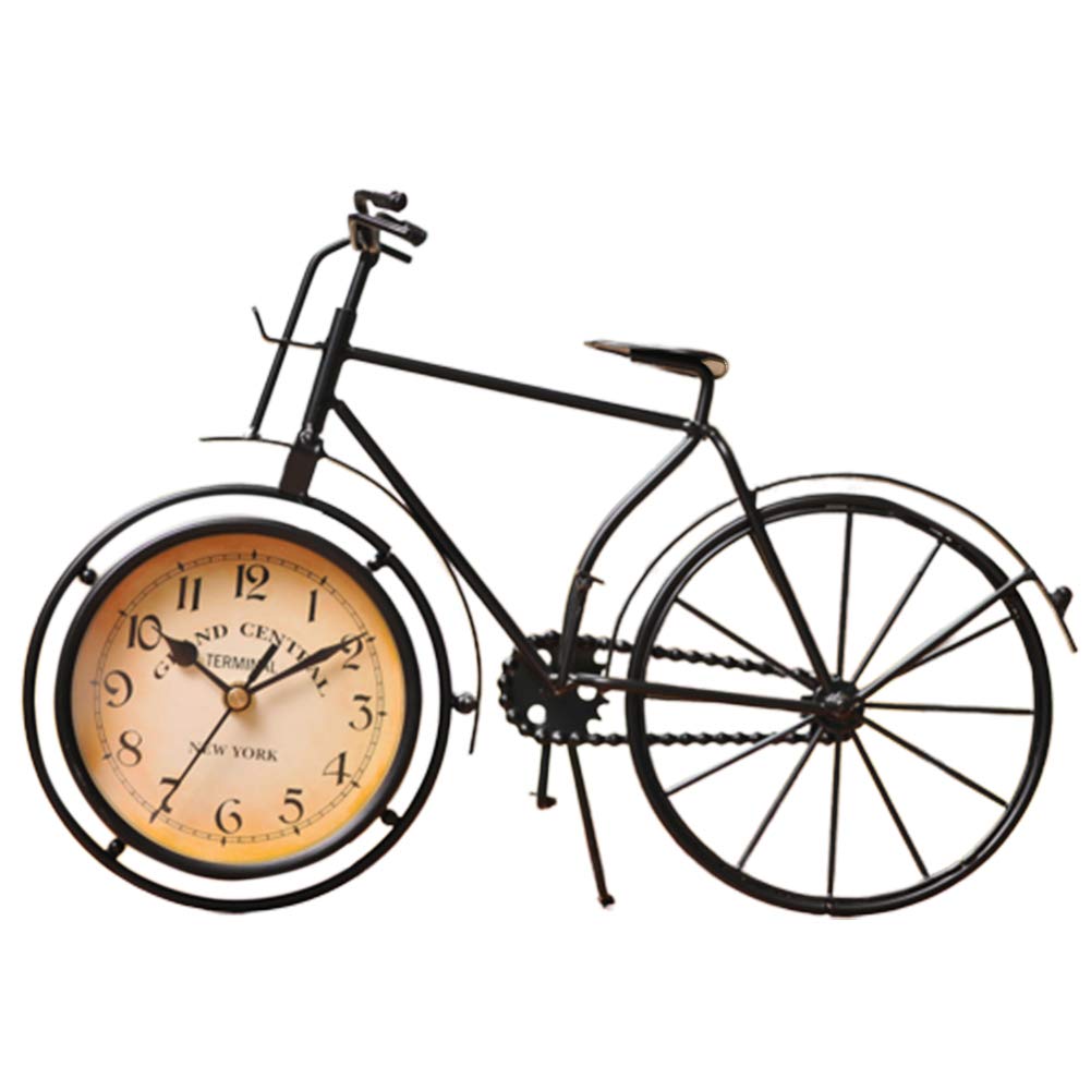 Vintage Silent Iron Bike Bicycle Wall Clock - Retro Cycling Decor for Home, Office, Living Room | Perfect Gift for Cyclists & Home Decor Enthusiasts