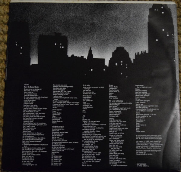 Marvin Gaye - Midnight Love Vinyl LP Album (VG Condition) - Perfect for Jazz & Soul Music Collectors & Home Listening