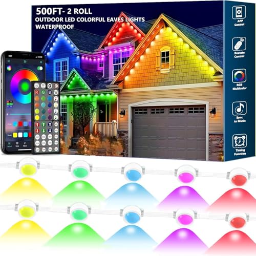 500FT Permanent Outdoor Lights