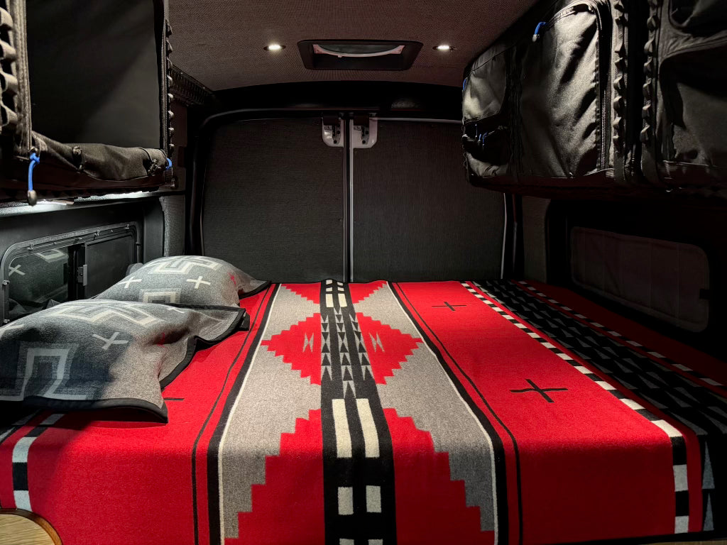 Ford Transit Innie Sleeper - Driver Side Sleeper Conversion Kit for Camper Vans | Comfortable Sleeping Solution for Road Trips & Camping Adventures