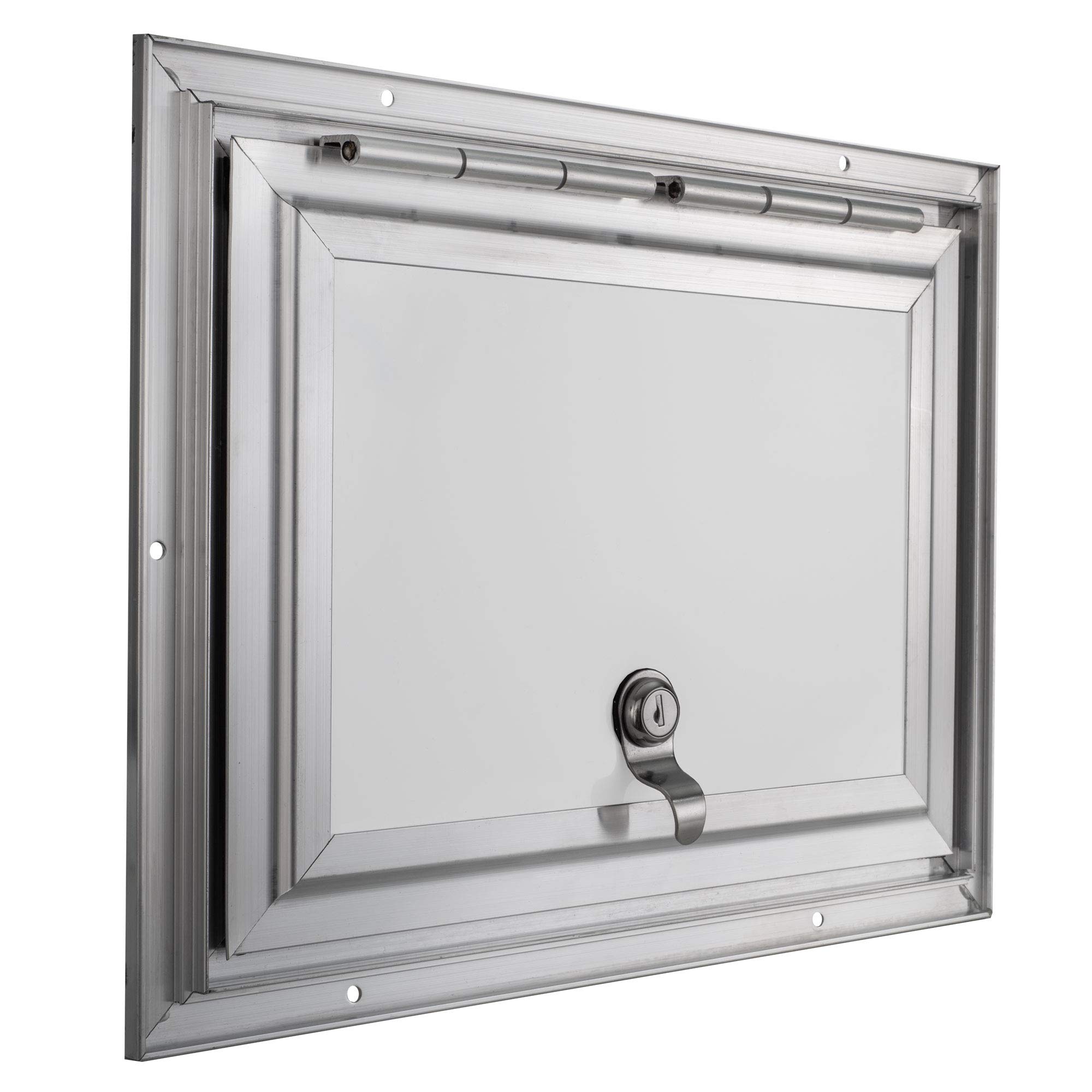 RecPro Square RV Baggage Door - Durable RV Compartment Storage for Trailers & Campers | Made in USA | Perfect for Outdoor Travel & Road Trips