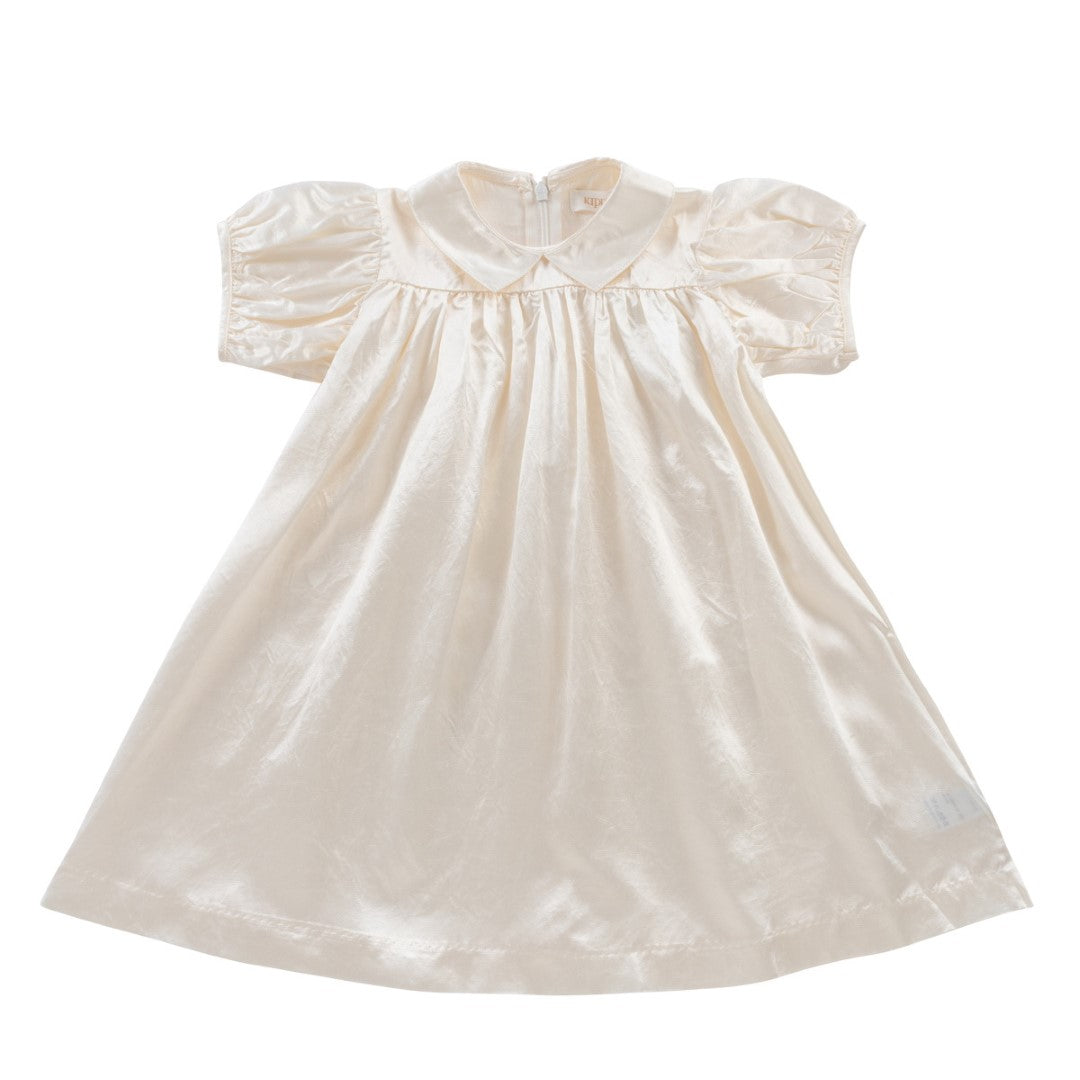 Kipp Classic Metallic White Dress for Women - Elegant Party & Evening Wear for Special Occasions