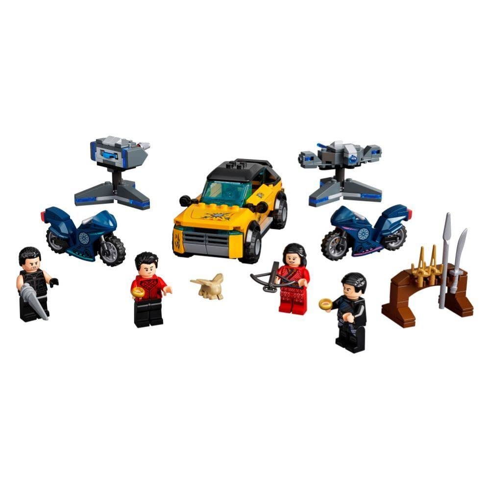 LEGO Marvel Shang-Chi Escape from The Ten Rings 76176 Building Kit (321 Pieces) - Superhero Toy Set for Kids & Collectors - Creative Play & Display Gift for Marvel Fans