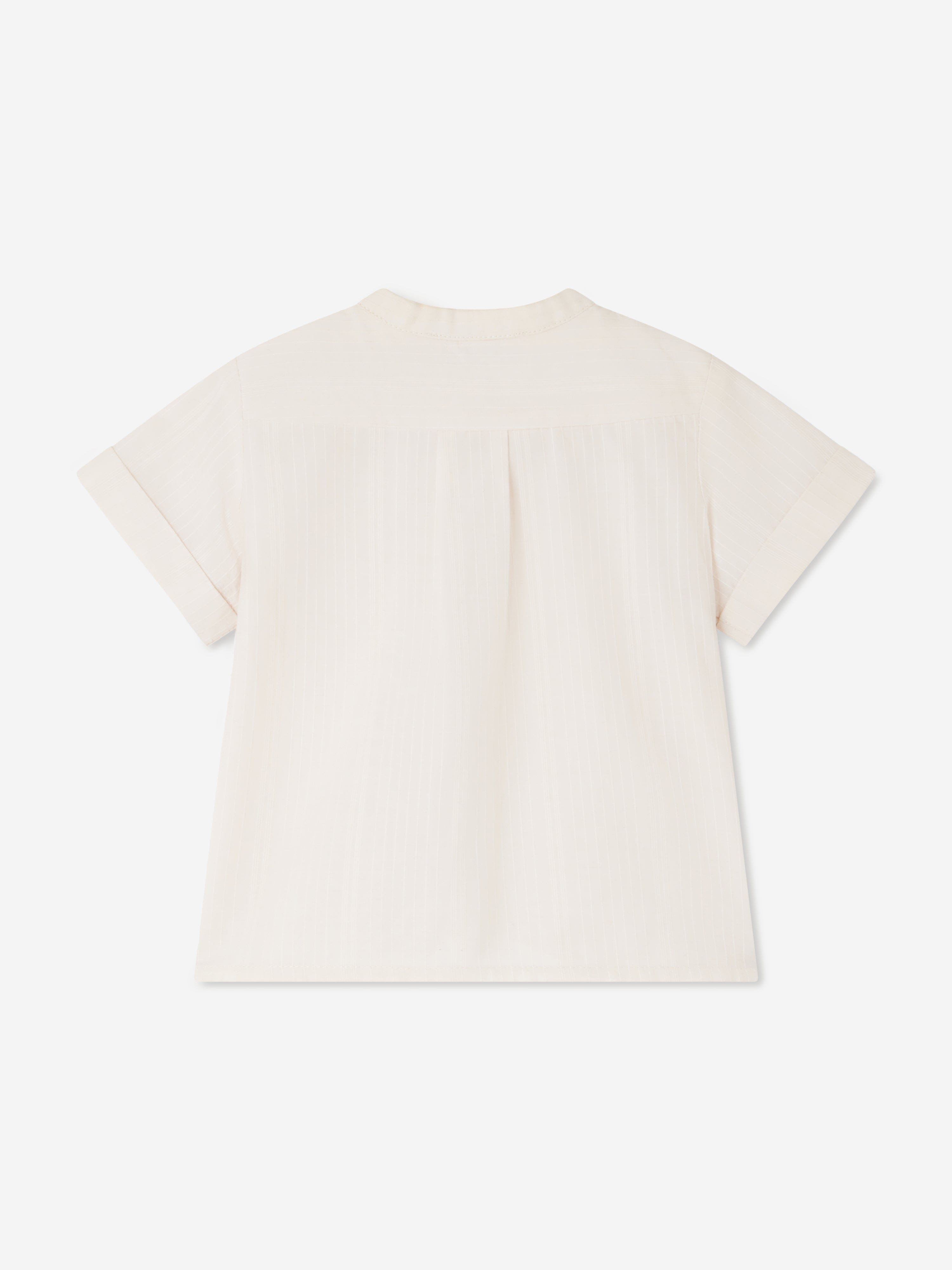 Calum Ivory Baby Boys Shirt - Stylish & Comfortable Casual Wear for Toddlers - Perfect for Playdates, Parties & Family Outings