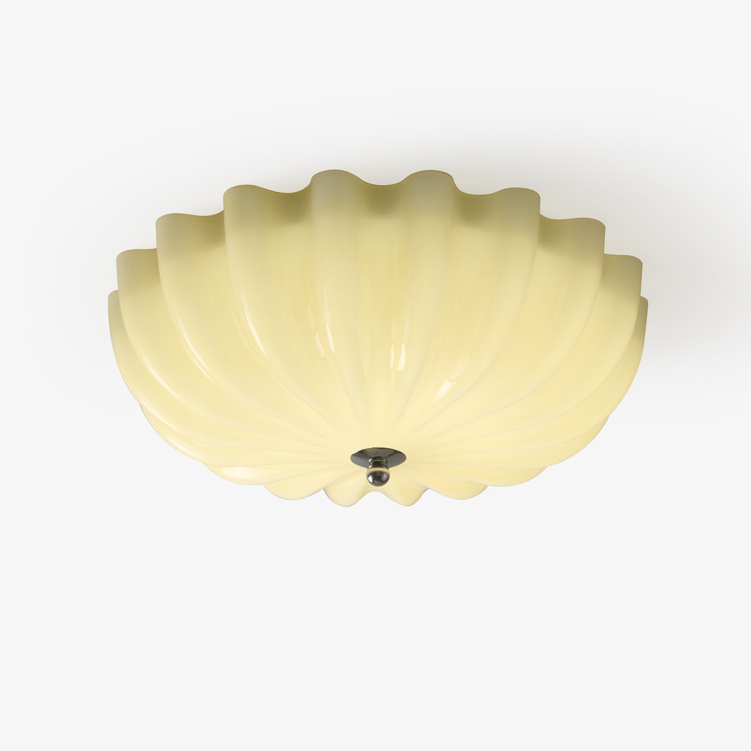 Modern Dewdrop Shell Ceiling Light Fixture - Elegant Glass Pendant Lighting for Living Room, Bedroom, Dining Room & Entryway | Perfect for Home Decor and Ambient Lighting