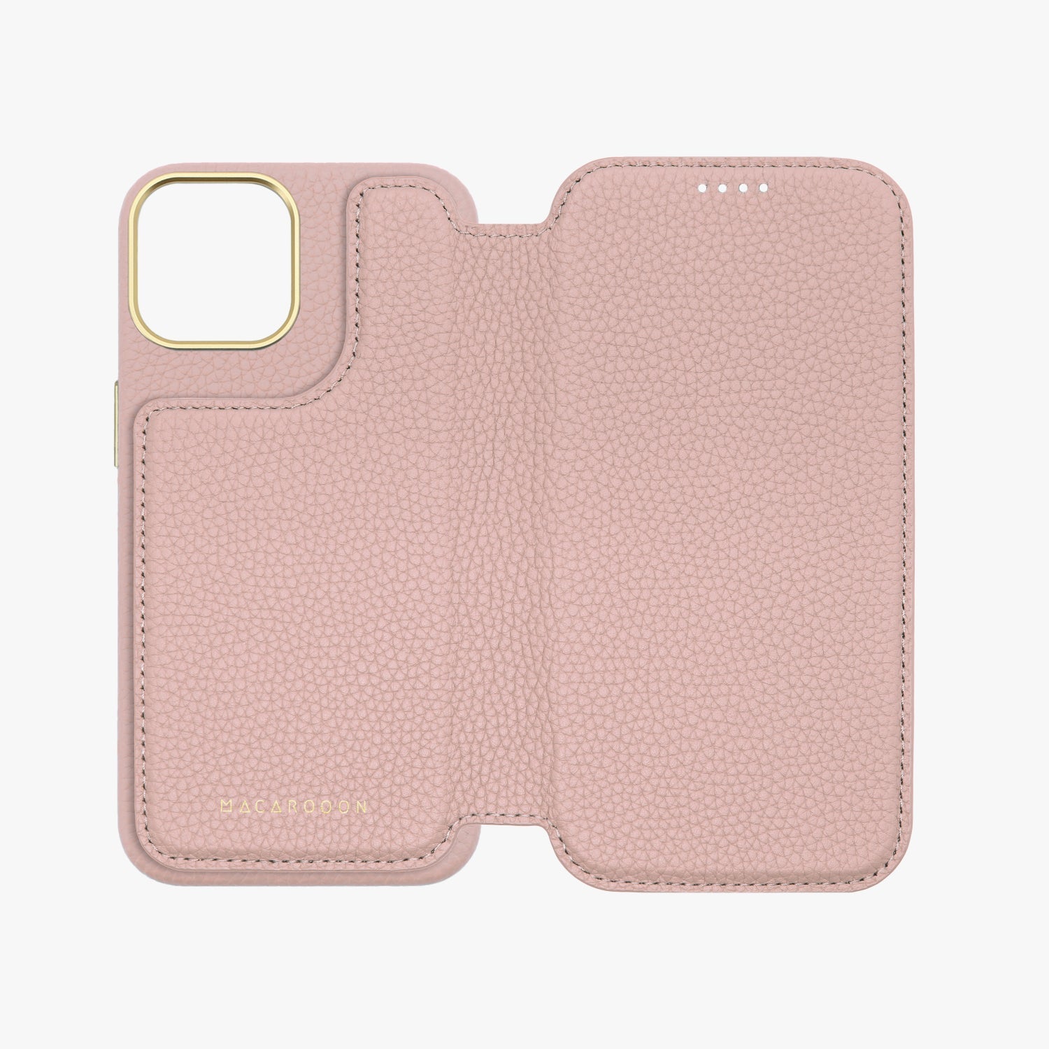Premium Genuine Leather iPhone 15 Plus Case with MagSafe - Slim Flip Cover Wallet Design for Protection & Style | Perfect for Work, Travel & Everyday Use