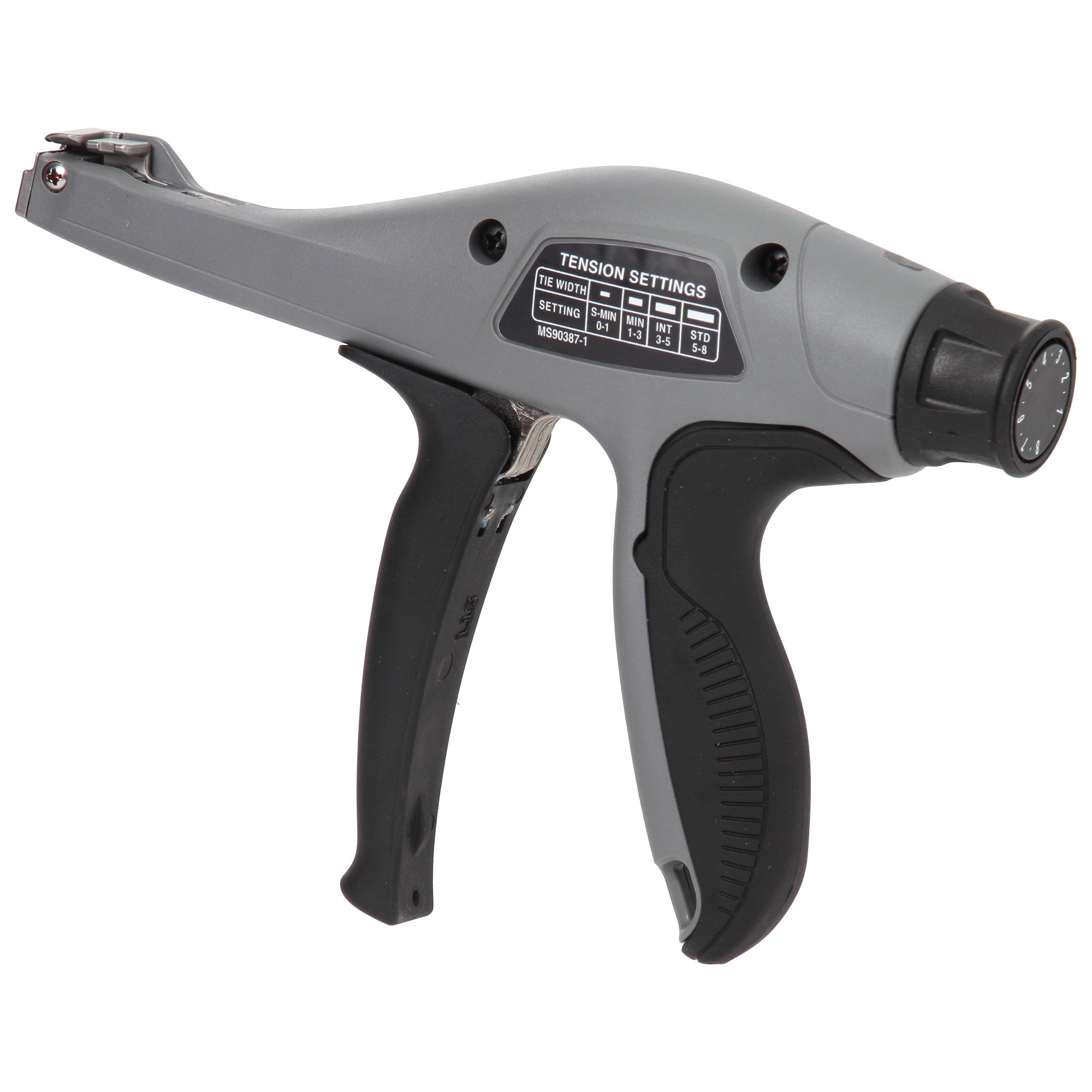 Panduit GTS-E Ergonomic Hand Operated Cable Tie Gun Tool for Wire Management - Perfect for Electrical Wiring, Data Center Organization & Industrial Cable Bundling