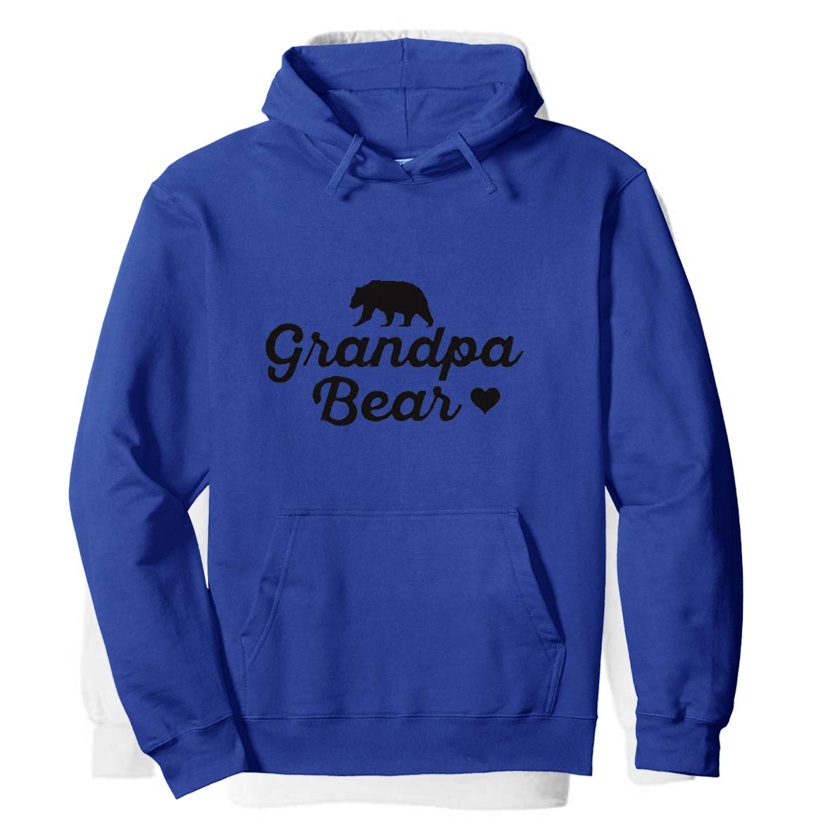 Grandpa Bear Hoodie - Cozy Matching Family Hoodie for Grandfathers (Medium, Royal Blue) | Perfect for Family Outings, Gifts & Winter Comfort